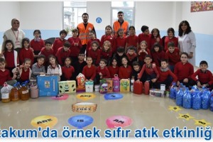 Atakum Belediyesinden Öğrencilere Sıfır Atık Farkındalığı